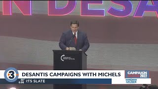 DeSantis to campaign with Wisconsin gubernatorial candidate Tim Michels