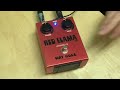 way huge red llama review with lp tele strat 🦙