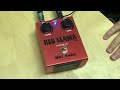 way huge red llama review with lp tele strat 🦙