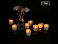 remote control candle led electronic lamp wedding decoration holiday candle light