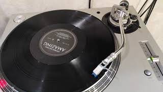 Technics SL-1200 MK5 Silver with Shure Whitelabel working video