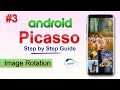 #3 Rotate image using Picasso : Picasso library for android : Tutorial