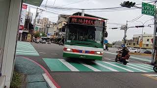 20231129 新竹客運 新竹市公車23路 中華路轉彎元培街 MOV 6549