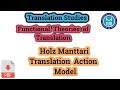 Functional theories of translation | Translational action model by Holz Mantari