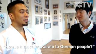 Ryan Hayashi - Karate Video #45 - Interview at HAYASHI DOJO (English)