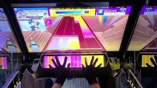 【CHUNITHM NEW台灣】セイクリッド　ルイン(MASTER) S+ 沒有FC 手元