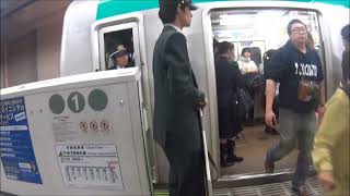 車いす道中記京都編　京都市営地下鉄烏丸御池駅乗り換え　地下鉄東西線→地下鉄烏丸線　京都府京都市編