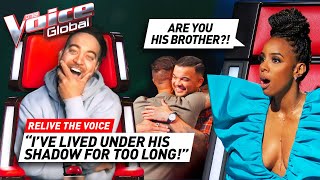 Would Coach Guy recognize his own BROTHER on The Voice? | Relive The Voice