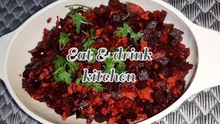 How to make Beetroot egg fry / பீட்ரூட் முட்டை பொரியல் செய்வது  எப்படி