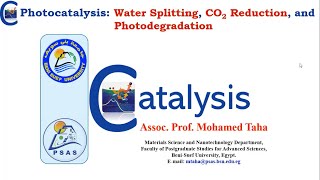 CAT13| Photocatalysis: Water splitting, CO2 Reduction, and Photodegradation