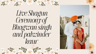 Live Shagun Ceremony of Bhagwan singh and palwinder kaur # Creative Hub Batala