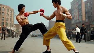 Bruce Lee: The Zen of Combat - Finding Peace in the Heat of Battle#bruceleestory #brucelee #viral