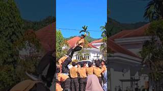 Atraksi gerak jalan pramuka #enrekang #viral #gerakjalan #pramuka #hutri #videoshort #heboh