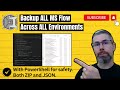 PROJ Backup all your MS PowerAutomate Flow with PowerShell for safety