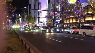 西日本旧車連盟❗️大阪 夜の御堂筋をうめつくす伝説の大ツーリング‼️