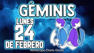 💪🔥AGÁRRATE FUERTE! FORTUNA Y ÉXITO COMO NUNCA❗️🤑 géminis ♊ Horóscopo diario 24 DE FEBRERO 2025🔮 #new