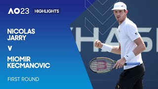Nicolas Jarry v Miomir Kecmanovic Highlights | Australian Open 2023 First Round