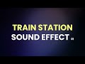 Train Station Sound Effect 01 - Best atmosphere - Germany - Voices - Busses - Trains - Testventure