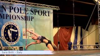 [ShowOn.it] - European Pole Sport Championship 2012 - Sara Brilli - Italy