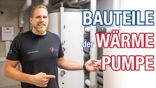 7 KOMPONENTEN einer WÄRMEPUMPE Heizung!