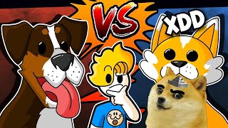 Perros y gatos (¿Cuál es mejor?) - Juegos con cheems