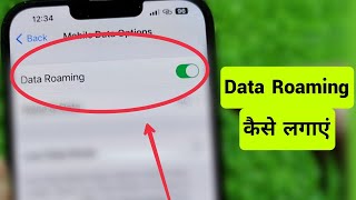 iPhone Me Data Roaming On Kaise Kare || Turn On Data Roaming In iPhone