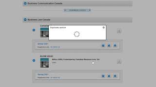 Duplicate a Connect Course Section