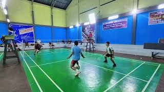 Yadi/Husain VS Sahrul/Azis | GOR Badminton Koloncucu, Kota Ternate