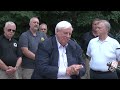 Gov. Justice tours flood damaged areas of Eastern Kanawha County