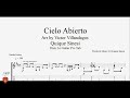 Cielo Abierto by Quique Sinesi - Guitar Tabs Lesson