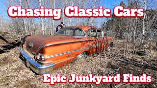 Chasing Classic Cars - Junkyard Treasure Hunt!