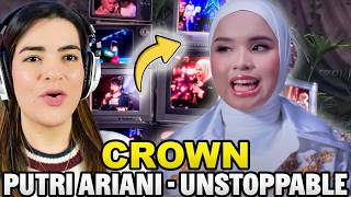 Putri Ariani - Crown (Official Music Video) REACTION