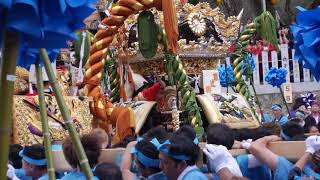 2017姫路秋祭り・高岳神社本宮練り合わせ