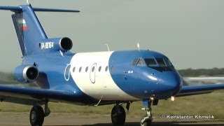 Yak-40 RA-88164 Ramenskoye airfield 2011 Gromov Flight Research Institute