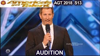 Bryan Kellen Left His $Million Business to be Comedian America's Got Talent 2018 Audition AGT