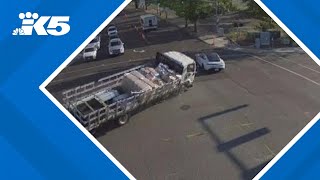 Traffic camera catches close call at Bellevue intersection