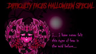 Custom Geometry Dash Difficulty Faces (Halloween Special) (Note: Some faces may be unsettling.)