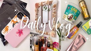 Daily Vlog | organização,comprinhas e recebidos gocase