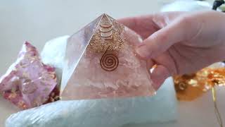 New Spiritual Supermall Divine $9 Unboxing  Crystals, Pyramids, Pendants, and Angel Wand