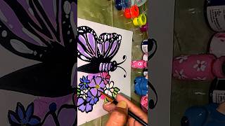 Butterfly art craft #butterfly #art #painting #viralvideo