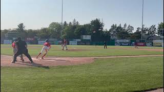 B Pipitone at bats vs Hornell in Section 5 Class B1 Championship 5-27-23