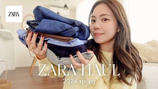 【ZARA購入品】合計33,000円分🛒可愛い春服6点ゲット🌼骨格ストレート/イエベ秋/低身長