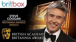 Steve Coogan on What It's REALLY Like to Work With Dame Judi Dench | Britannia Awards