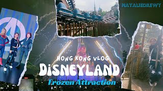 Hong Kong Disneyland Vlog PART 2 - FROZEN ATTRACTION ❄️ 香港迪士尼 - FIREWORKS