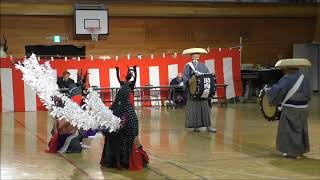 川内鹿踊「ショデイ庭」＠2019第47回川井郷土芸能祭