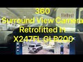 360 Surround View Camera Retrofitted In X247FL GLB200