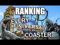 Every Roller Coaster at Universal Orlando RANKED!