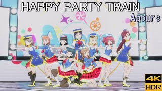 Aqours「HAPPY PARTY TRAIN」衣装:HAPPY PARTY TRAIN【PS4 4K】LoveLive!スクフェスAC