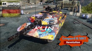 Leopard II Revolution MBT 装甲战争 Armored Warfare Gameplay (No Commentary) 3840x2160 60p