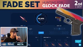 Fade set hunt | GLOCK FADE - 2nd try [knife gift]